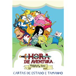 Hora de Aventura: Cartas de Tamanho e Estado