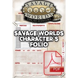 Savage Worlds Edição Aventura: Character's Folio (PDF)